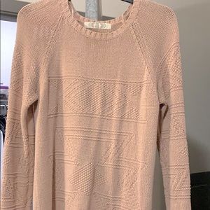 Light pink-ish nude color sweater